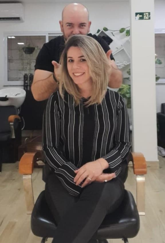 Long Bob Texturizado & Mechas Areia - Studio Gaya Salto SP
